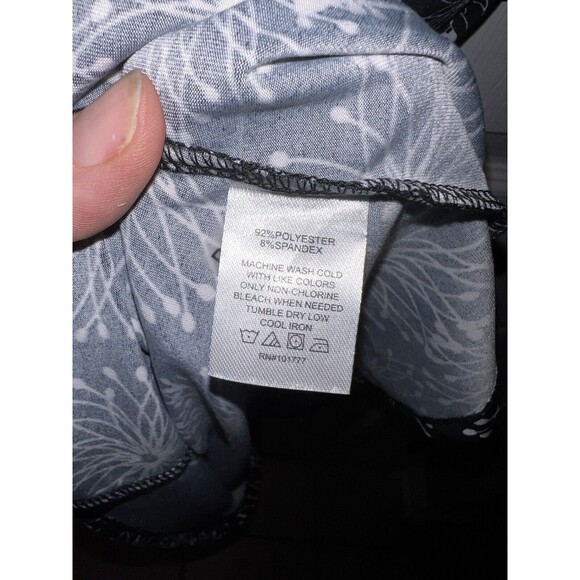 Lola AFG Dress Womens Sz L Athletic Tank Gym Floral Workout Sport pickleball New - Picture 8 of 9